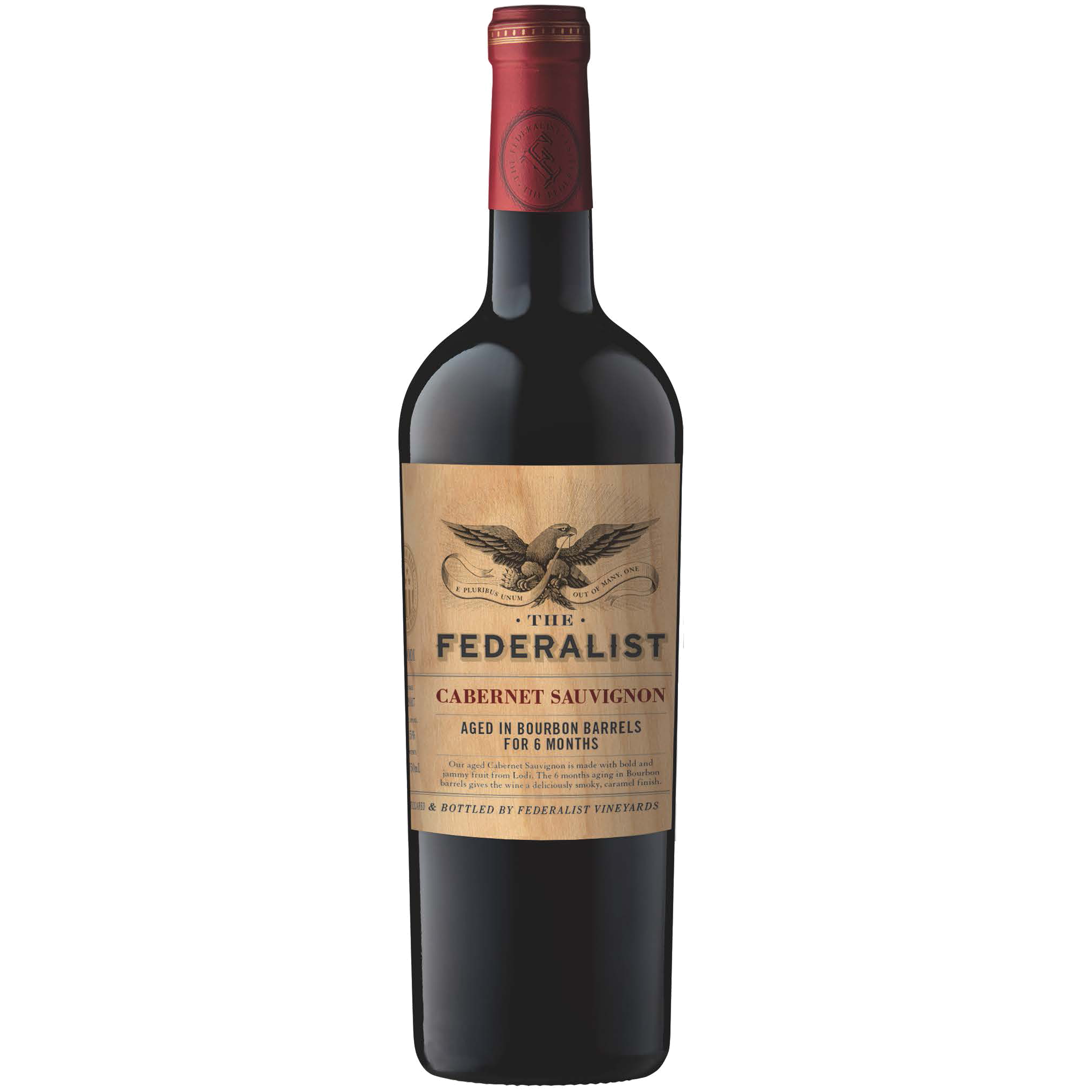 The Federalist Bourbon Barrel Aged Cabernet Sauvignon 2018