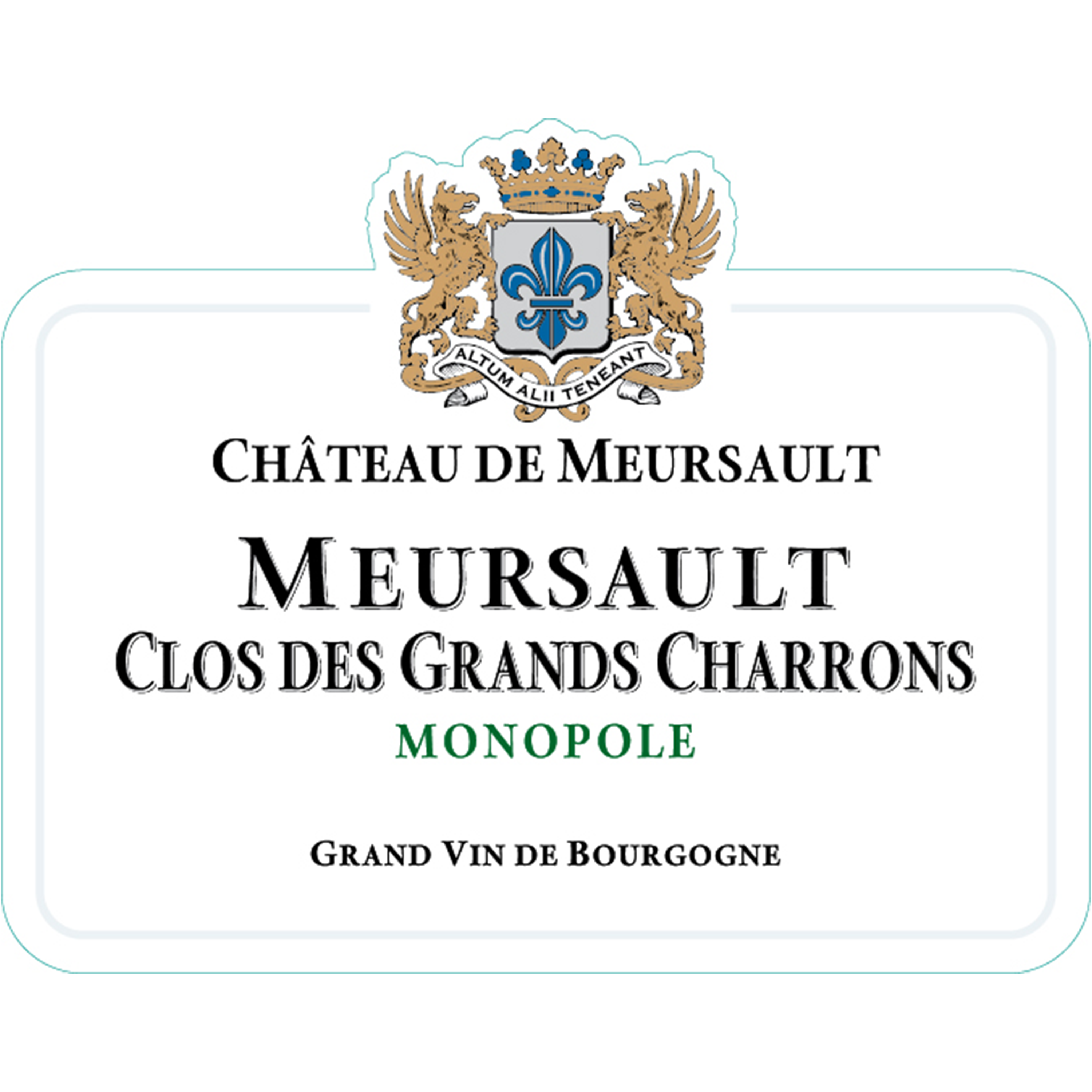 Château de Meursault Clos des Grands Charrons 2016